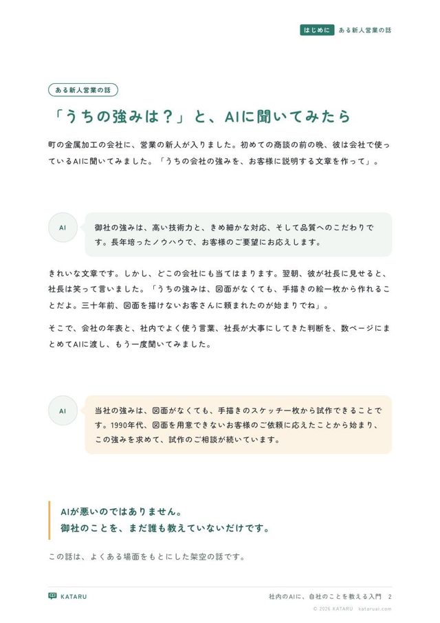 資料の中面